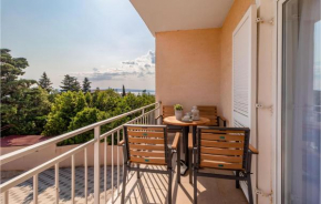 1 Bedroom Cozy Apartment In Novi Vinodolski